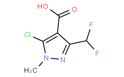 5-Chloro-3-(difluoromethyl)-1-methyl-1H-pyrazole-4-carboxylic acid