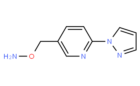 Pyridine, 5-[(aminooxy)methyl]-2-(1H-pyrazol-1-yl)-