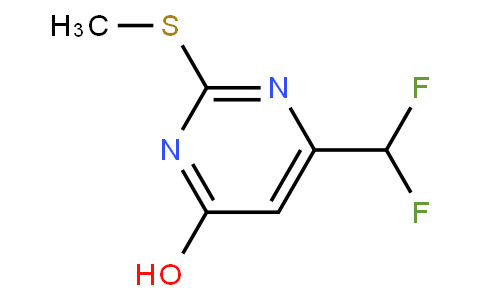 6-Difluoromethyl-2-methylsulfanyl-pyrimidin-4-ol
