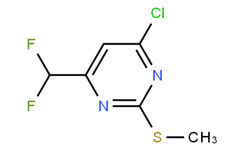 4-Chloro-6-difluoromethyl-2-methylsulfanyl-pyrimidine