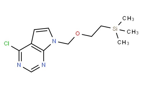 4-CHLORO-7-((2-(TRIMETHYLSILYL)ETHOXY)METHYL)-7H-PYRROLO[2,3-D]PYRIMIDINE