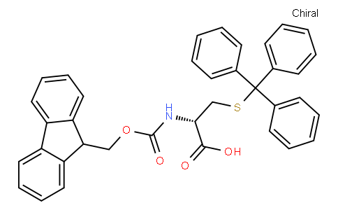 N-Fmoc-S-trityl-D-cysteine