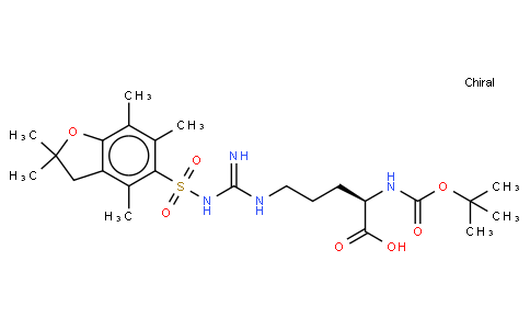 N-叔丁氧羰基-2,2,4,6,7-五甲基二氢苯并呋喃-5-磺酰-D-精氨酸