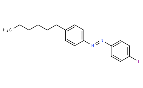 (E)-1-(4-Hexylphenyl)-2-(4-iodophenyl)diazene