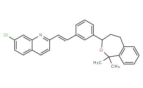 (E)-2-(3-(1,1-Dimethyl-1,3,4,5-tetrahydrobenzo[c]oxepin-3-yl)styryl)-7-chloroquinoline
