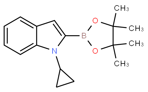 1-Cyclopropyl-2-(4,4,5,5-tetramethyl-1,3,2-dioxaborolan-2-yl)-1H-indole