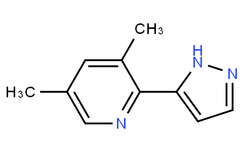 3,5-Dimethyl-2-(1H-pyrazol-5-yl)pyridine