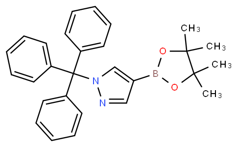 4-(4,4,5,5-Tetramethyl-[1,3,2]dioxaborolan-2-yl)-1-trityl-1H-pyrazole