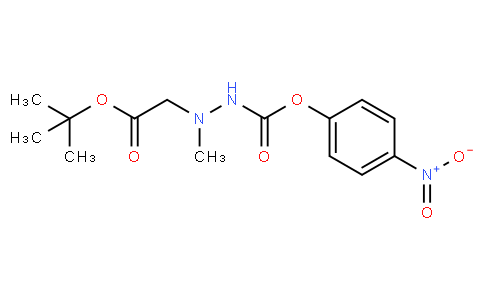 4-Nitrophenyl 2-(2-tert-butoxy-2-oxoethyl)-2-methylhydrazinecarboxylate