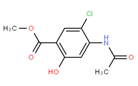 4-Acetylamino-5-chloro-2-hydroxybenzoic acid methyl ester