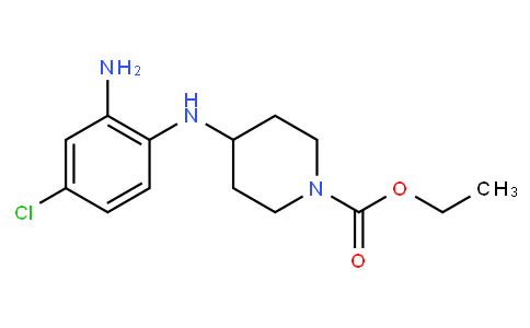 Ethyl 4-((2-amino-4-chlorophenyl)amino)piperidine-1-carboxylate