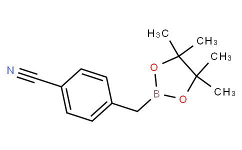 4-((4,4,5,5-Tetramethyl-1,3,2-dioxaborolan-2-yl)methyl)benzonitrile