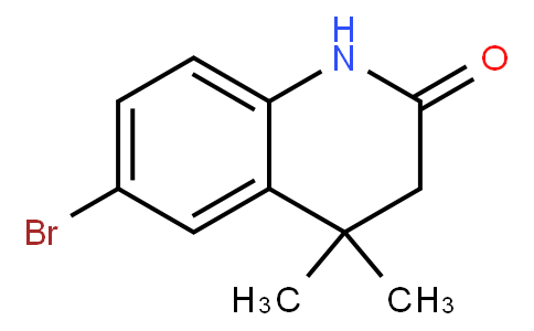 6-Bromo-3,4-dihydro-4,4-dimethylquinolin-2(1H)-one