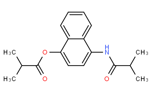 4-Isobutyramidonaphthalen-1-yl isobutyrate