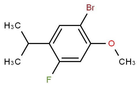 1-BroMo-4-fluoro-5-isopropyl-2-Methoxybenzene
