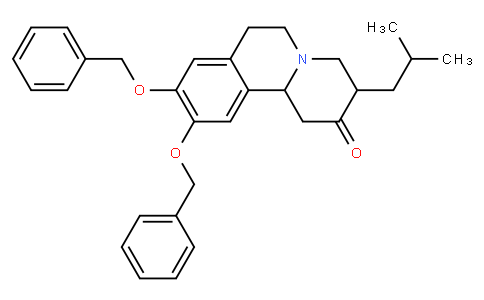 9,10-bis(benzyloxy)-3-isobutyl-3,4,6,7-tetrahydro-1H-pyrido[2,1-a]isoquinolin-2(11bH)-one