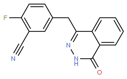 2-fluoro-5-((4-oxo-3,4-dihydrophthalazin-1-yl)methyl)benzonitrile