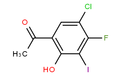 1-(5-Chloro-4-fluoro- 2-hydroxy-3-iodo-phenyl)-ethanone