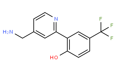 2-(4-(Aminomethyl)pyridin-2-yl)-4-(trifluoromethyl)phenol