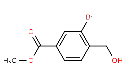 Methyl 3-bromo-4-(hydroxymethyl)benzoate