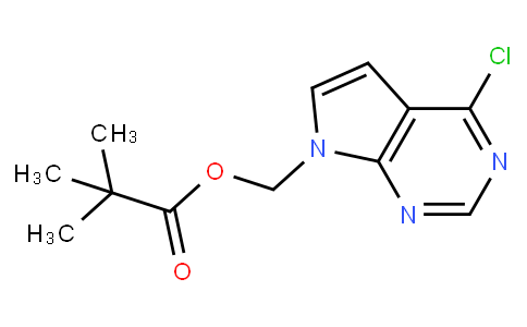 (4-Chloro-7H-pyrrolo[2,3-d]pyrimidin-7-yl)methyl pivalate