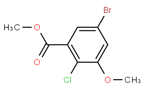 Methyl 5-bromo-2-chloro-3-methoxybenzoate
