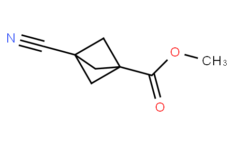 Bicyclo[1.1.1]pentane-1-carboxylic acid, 3-cyano-, methyl ester (9CI)