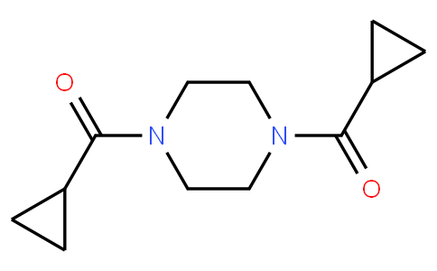 (4-Cyclopropanecarbonyl-piperazin-1-yl)-cyclopropyl- methan one