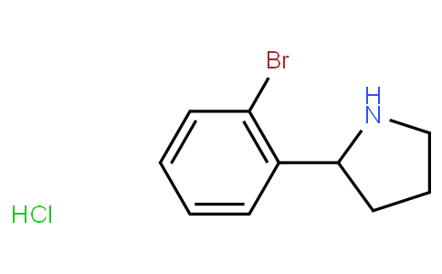 2-(2-bromophenyl)pyrrolidine hydrochloride