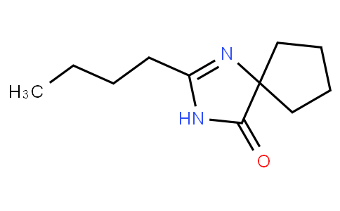 2-N-BUTYL-1,3-DIAZA-SPIRO[4,4]NON-1-EN-4-ONE HYDROCHLORIDE