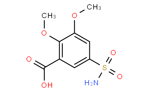 2,3-Dimethoxy-5-sulphamoylbenzoic acid