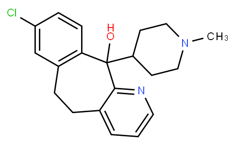 8-Chloro-6,11-dihydro-11-(1-methyl-4-piperidinyl)-5H-benzo[5,6]cyclohepta[1,2-b]pyridin-11-ol