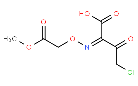 2-Methoxycarbonylmethoxyimino-4-chloro-3-oxobutyric acid