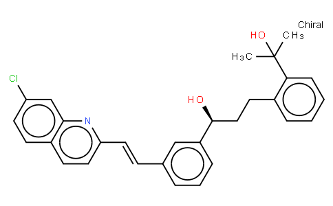 2-(2-(3-(2-(7-Chloro-2-quinolinyl)-ethenylphenyl)-3-hydroxypropyl)phenyl)-2-propanol