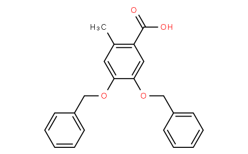 2-METHYL-4,5-DIBENZYLOXYBENZOIC ACID