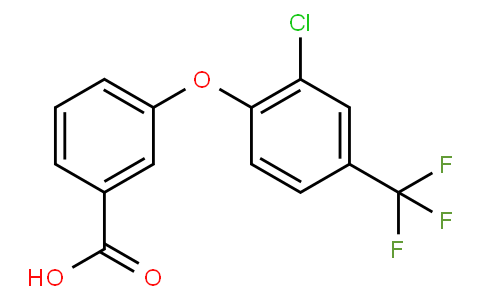 3-(2-CHLORO-4-TRIFLUOROMETHYLPHENOXY)BENZOIC ACID