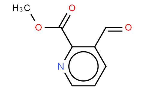 2-Pyridinecarboxylicacid,3-formyl-,methylester(9CI)