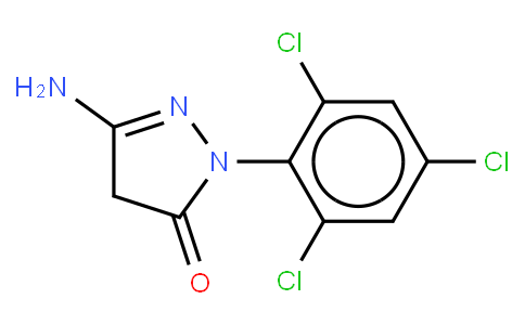 1-(2,4,6-Trichlorophenyl)-3-amino-pyrazolin-5-one