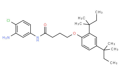 N-(3-Amino-4-chlorophenyl)-4-[2,4-bis(2-methylbutan-2-yl)phenoxy]butanamide