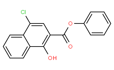 Phenyl 4-chloro-1-hydroxy-2-naphthoate