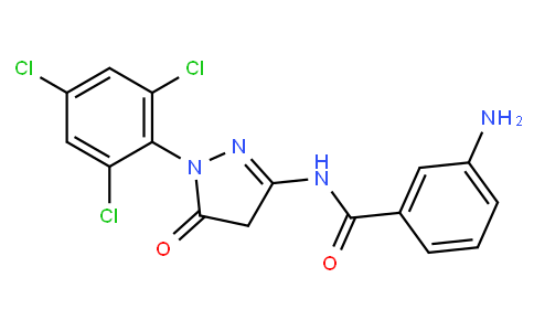 1-(2,4,6-Trichlorophenyl)-3-(3-aminobenzamido)-5-pyrazolone