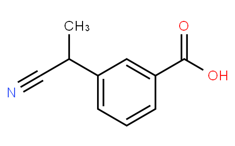 2-(3- benzoic acid)-propionitrile
