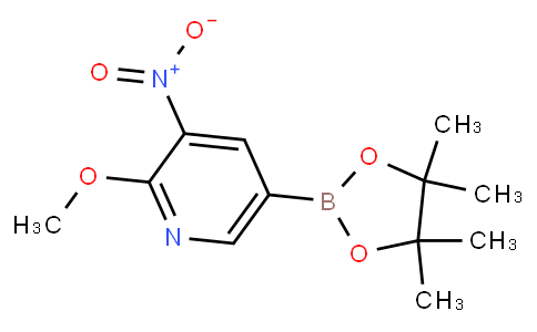 2-Methoxy-3-nitropyridine-5-boronic acid pinacol ester