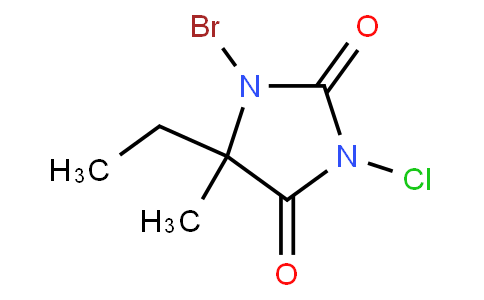 1-Bromo-3-chloro-5-ethyl-5-methylhydantoin