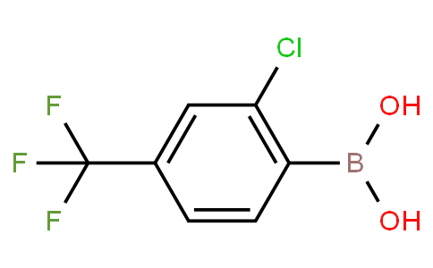 2-Chloro-4-(trifluoromethyl)phenylboronic acid