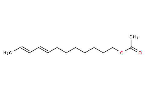 (E,E)-8,10-dodecadienyl acetate;(8E,10E)-dodecadienyl acetate;8E,10E-dodecadienyl acetate;E,E-8,10-dodecadienyl acetate;8,10-(E,E)-dodecadienyl acetate;(trans,trans)-8,10-dodecadienyl acetate