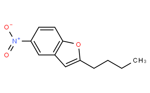 5-nitro-2-butyl benzofuran