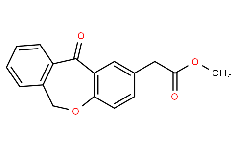 6,11-dihydro-11-oxo-dibenz[b,e]oxepin-2-acetic acid, methyl ester