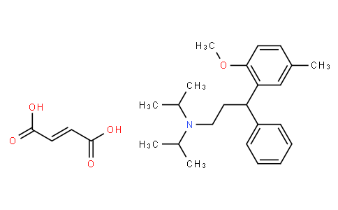 2-Methoxy-5-methyl- N,N-bis(1-methylethyl)-gamma-phenylbenzenpropanamine fumarate
