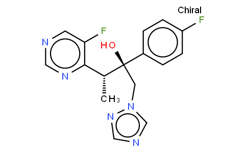 (2R,3S/2S,3R)-2-(2,4-difluorophenyl)-3-(5-fluoro-4-pyrimidinyl)-1-(1H-1,2,4-triazol-1-yl)-2-butanol